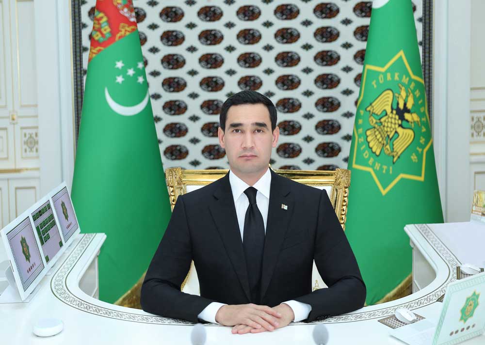 The President of Turkmenistan held a working meeting via a digital system