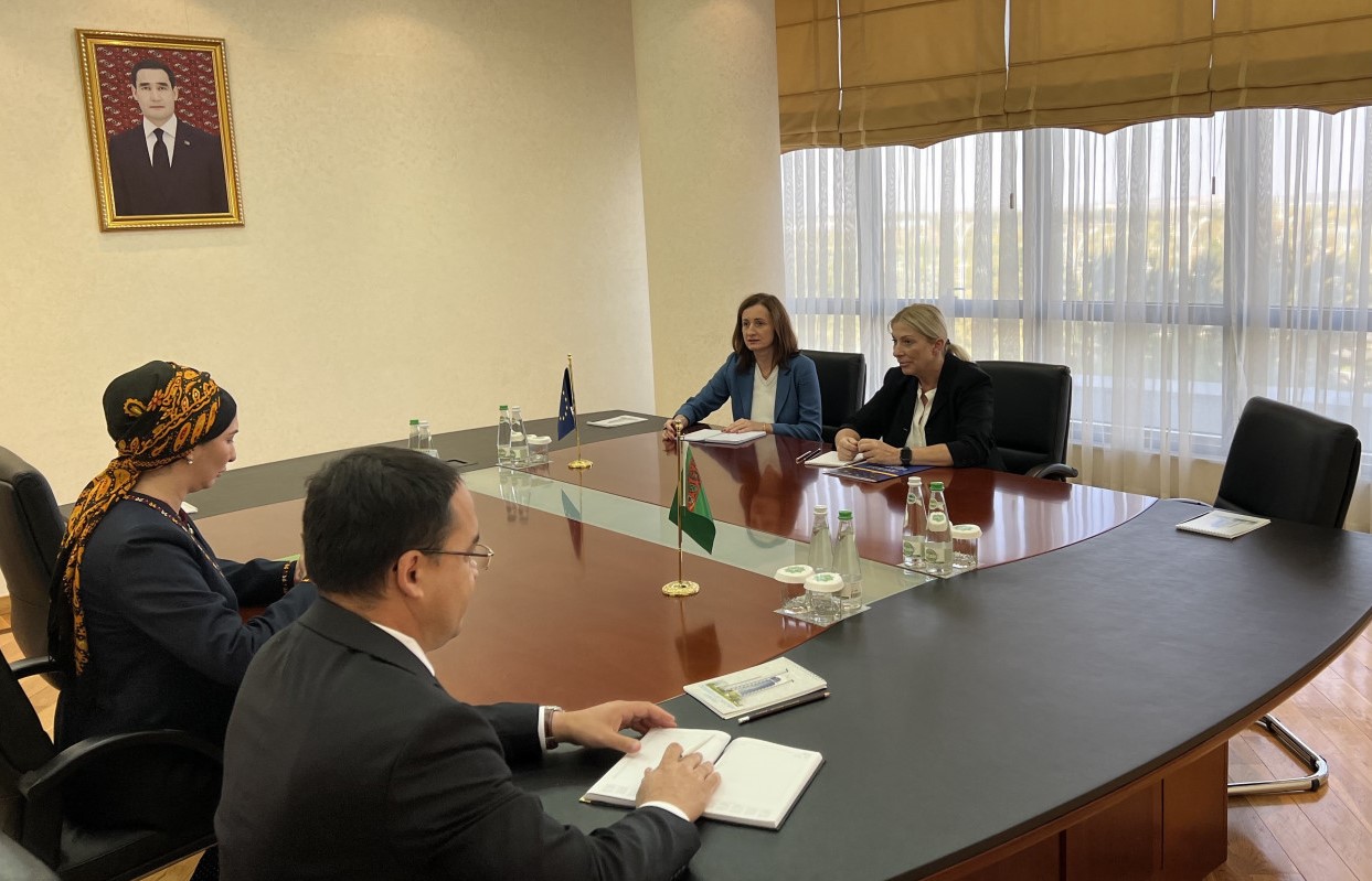 Issues of cooperation between Turkmenistan and the EU were discussed