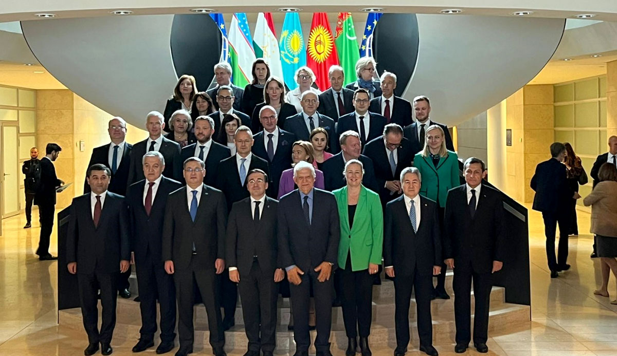 The Minister of Foreign Affairs of Turkmenistan delivered a speech at the “Central Asia - EU” meeting