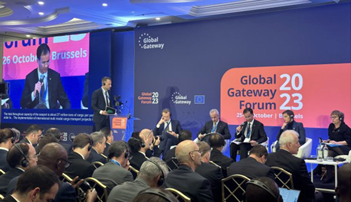 The delegation of Turkmenistan took part in the Global Gateway Forum