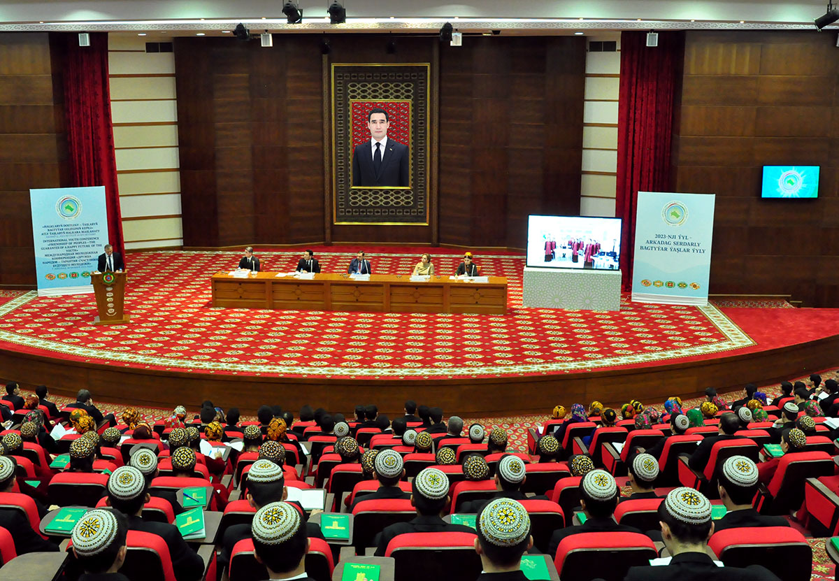 An international youth conference was held in Ashgabat