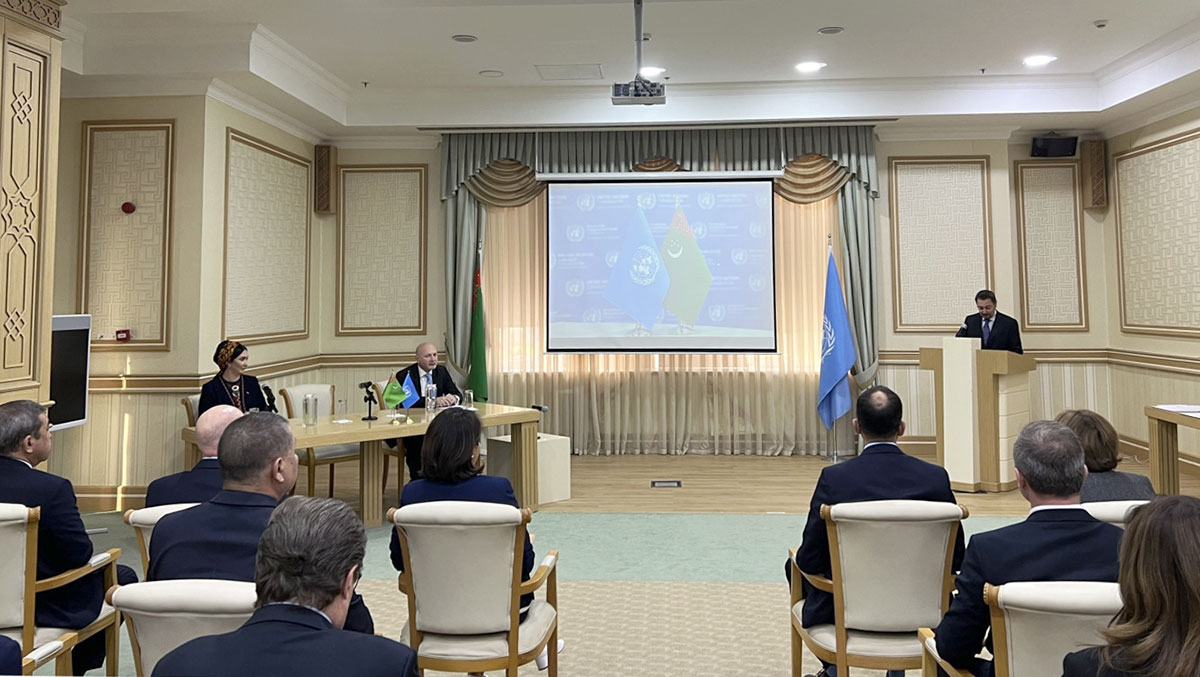 Meeting dedicated to the 78th anniversary of the founding of the UN