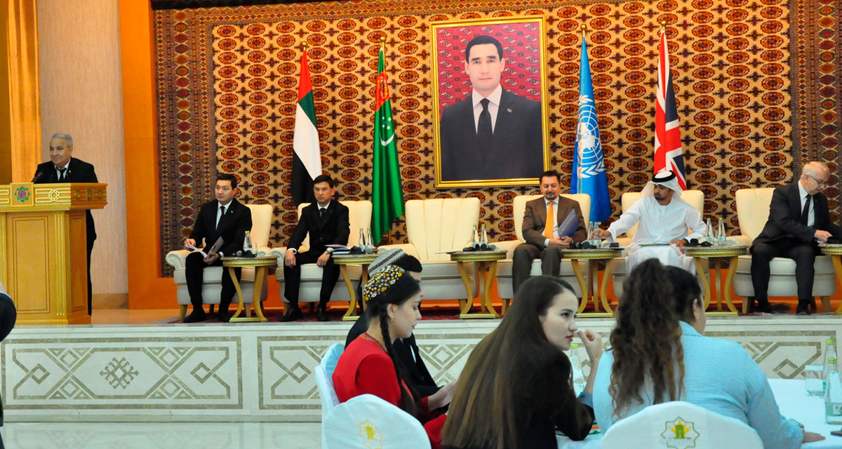 The National Youth Conference of Turkmenistan on climate change was held in Ashgabat