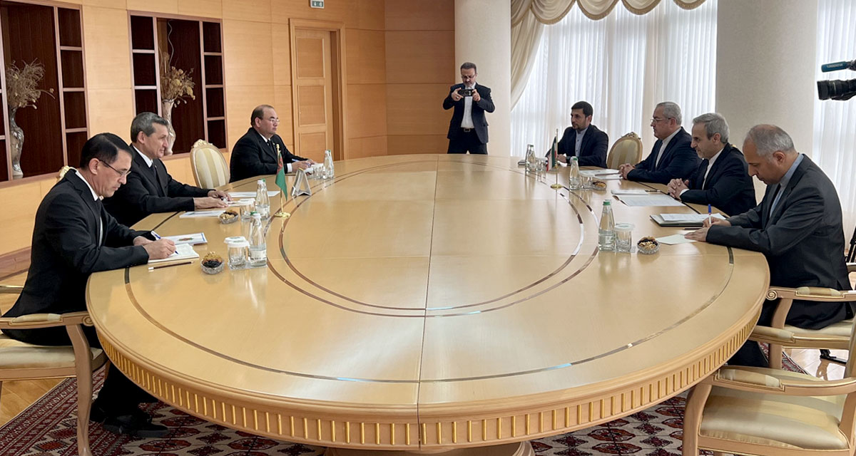 Current issues of Turkmen-Iranian cooperation were discussed