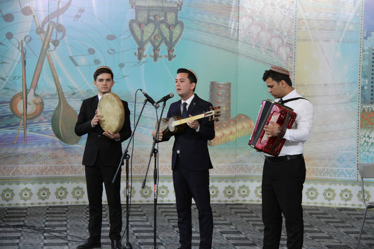 Magtymguly’s poems and songs were performed in three languages