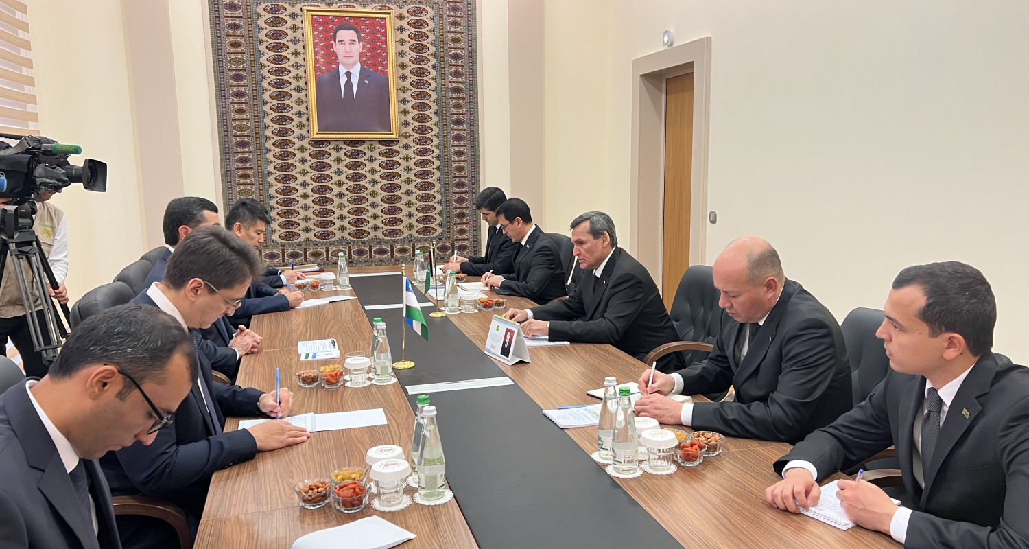 Negotiations between the heads of foreign affairs departments of Turkmenistan and Uzbekistan