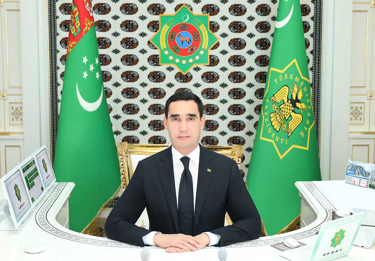 The President of Turkmenistan held a working meeting on the digital system