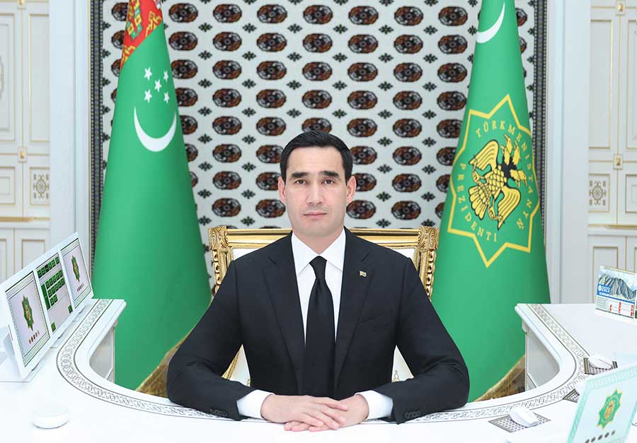 Türkmenistanyň Prezidenti Serdar BERDIMUHAMEDOW: — Geljekde-de mähriban halkymyzyň bagtyýar durmuşyny üpjün etmek ugrunda ähli zerur işler amala aşyrylar