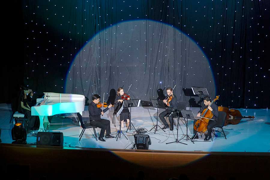 The «Camerata Ashgabat» group congratulated the people of Ashgabat on the arrival of Winter