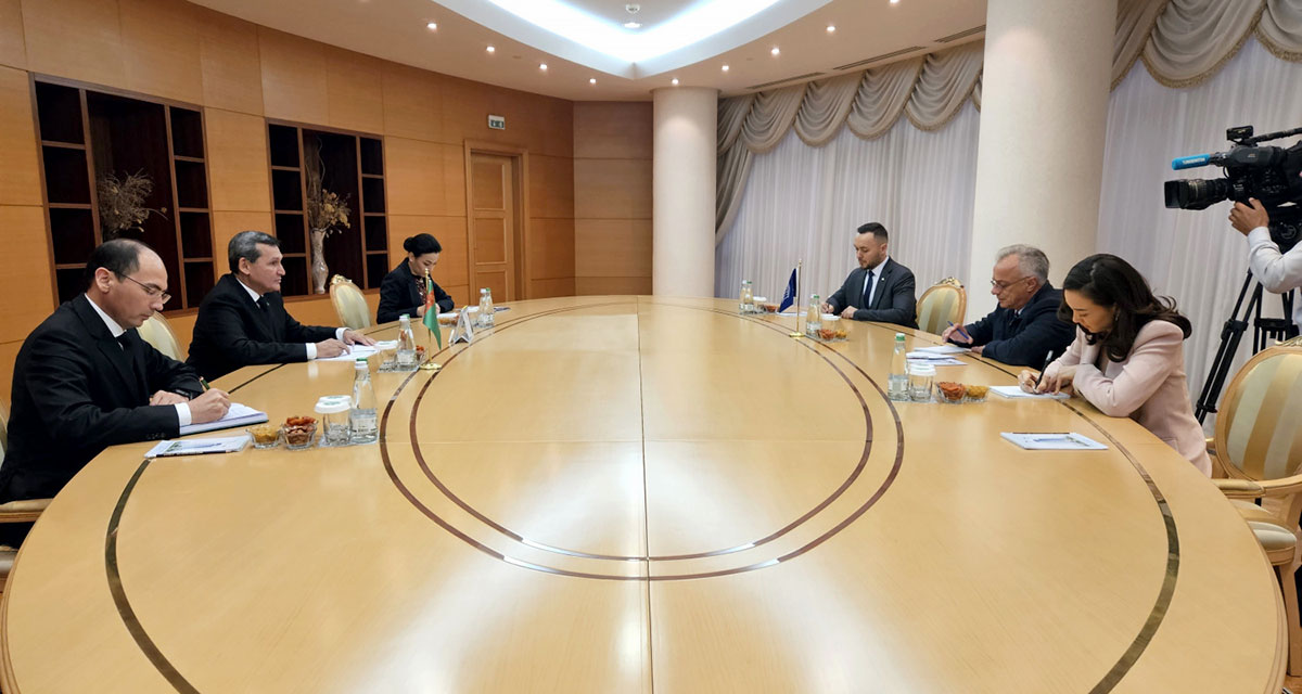 Current aspects of interaction between Turkmenistan and UNESCO were discussed