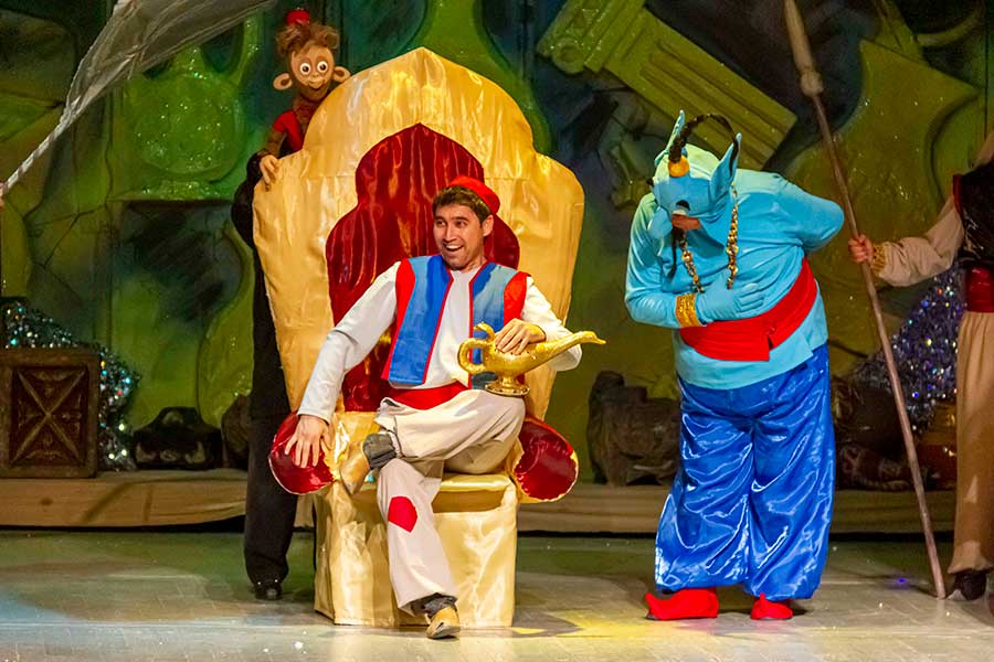 New tale about Aladdin staged at the Turkmen State Puppet Theater