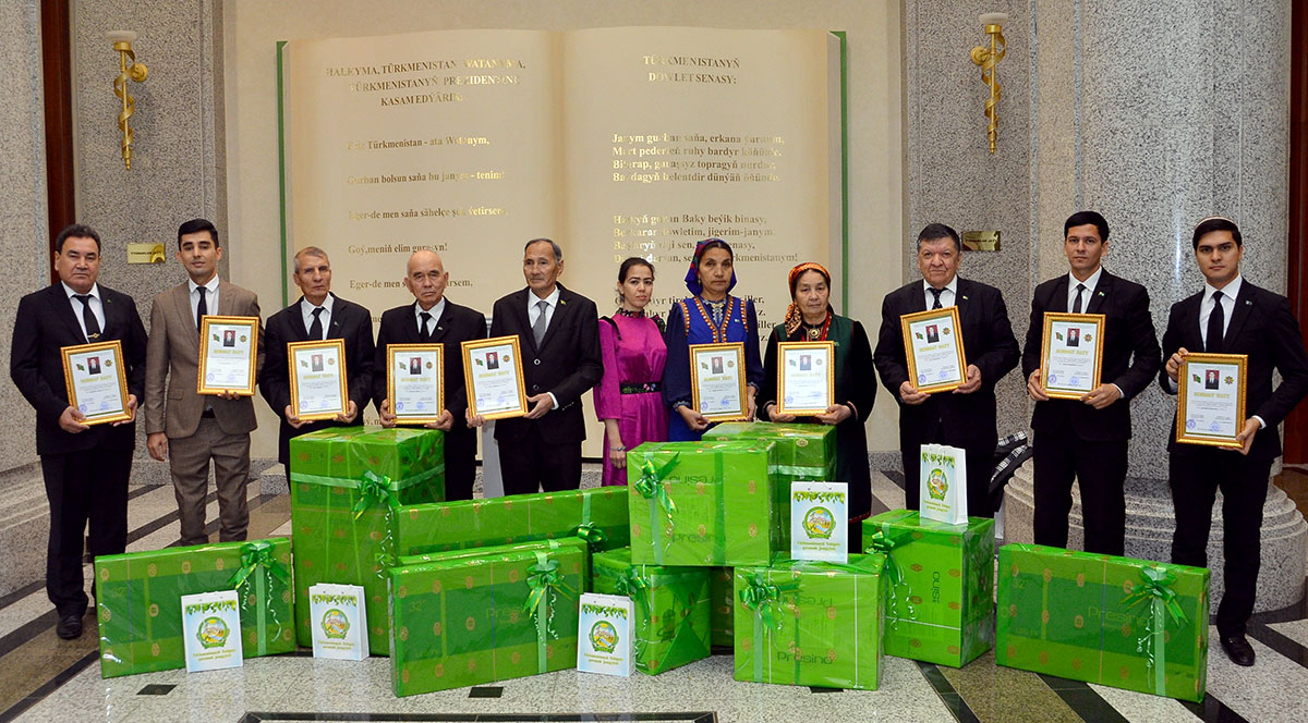 В Ашхабаде наградили победителей конкурса «Tebigaty söýmek – Watany söýmek»