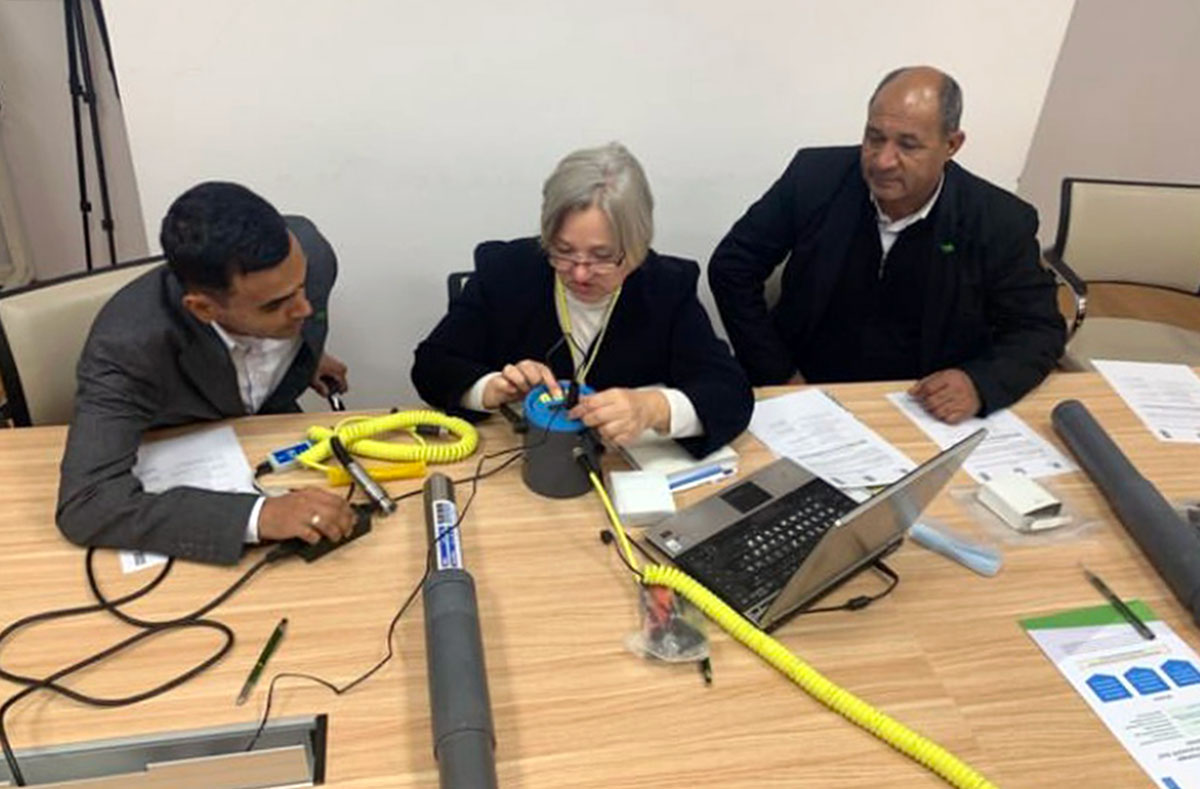 Employees of the Hydrometeorological Service of Turkmenistan are mastering the latest equipment