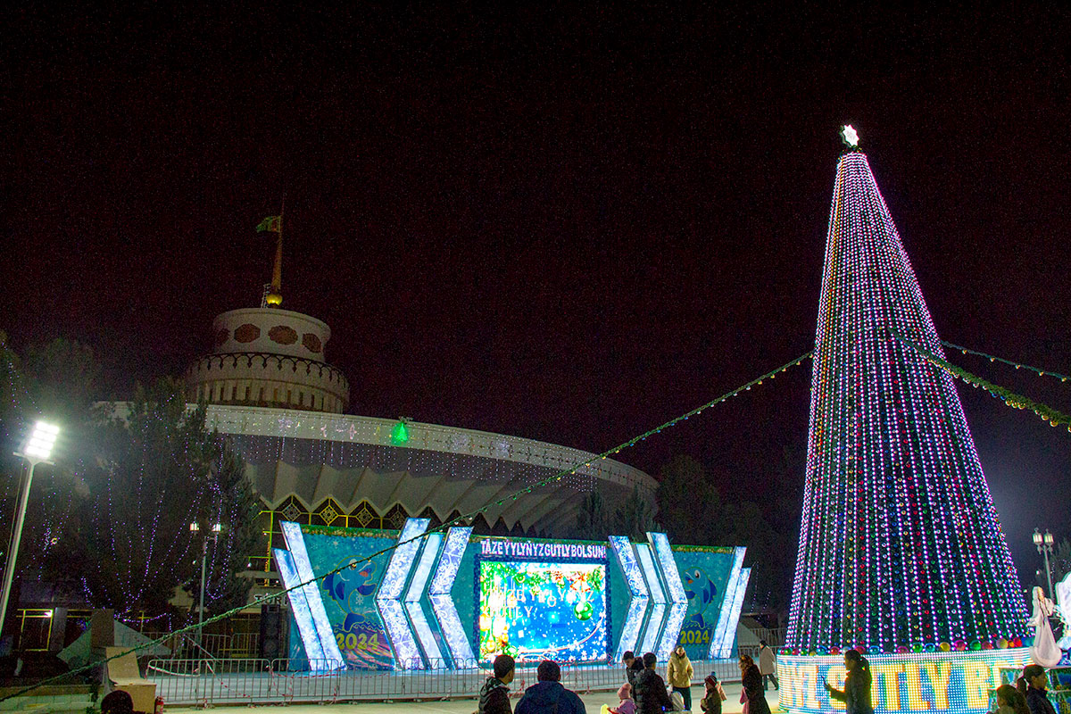 New Year's «Fairy Tale» at the State Circus of Ashgabat