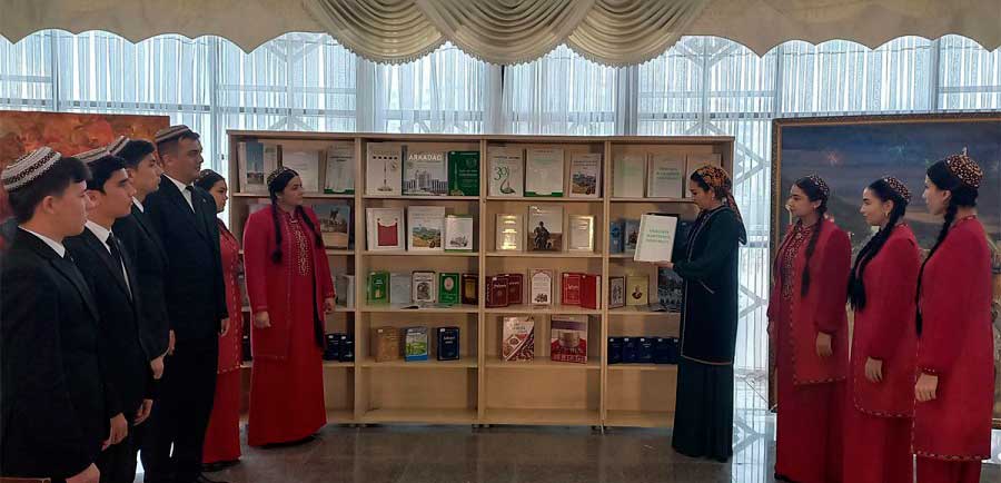 The book exhibition «Magtymguly Pyragy – the unquenchable light of the human soul» was opened