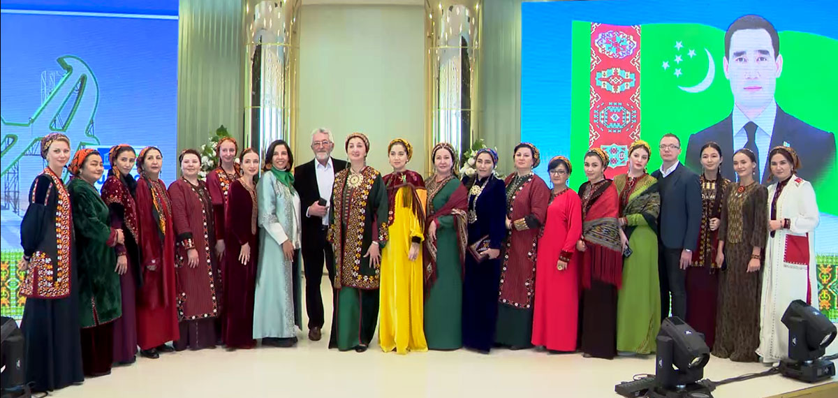 Зарубежные гости посетили модные показы в Ашхабаде