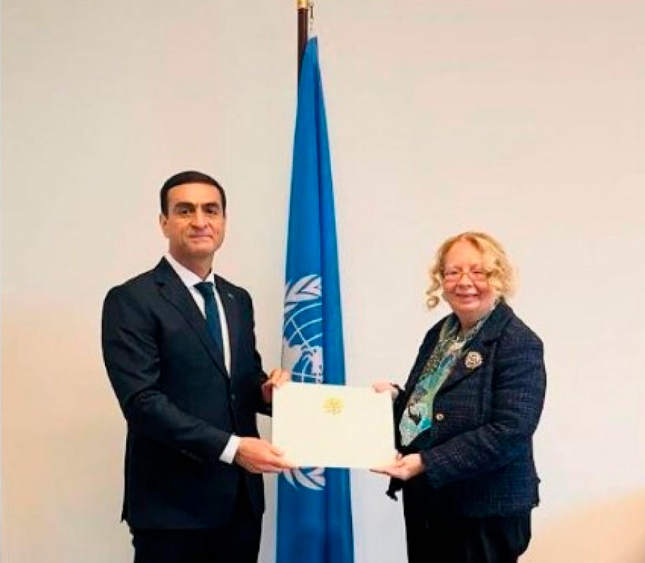 Head of the Mission of Turkmenistan to UNOG presented his credentials