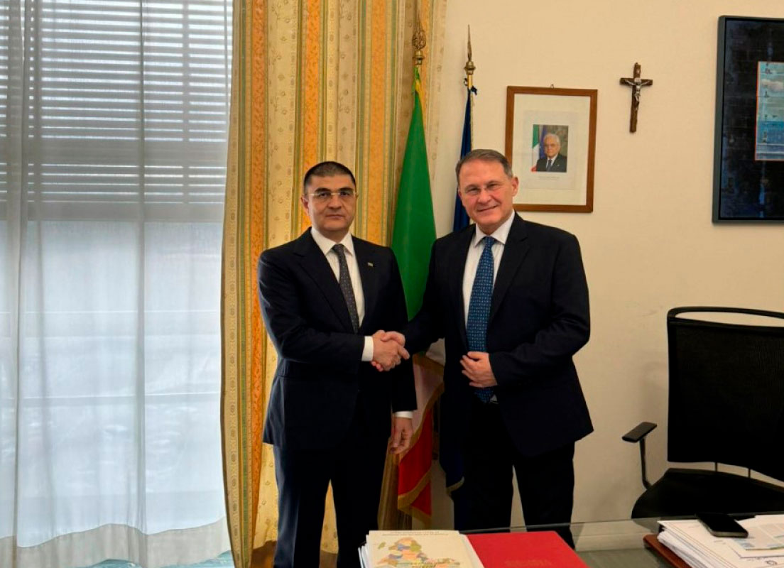 Ways of Turkmen-Italian cooperation were discussed in Rome