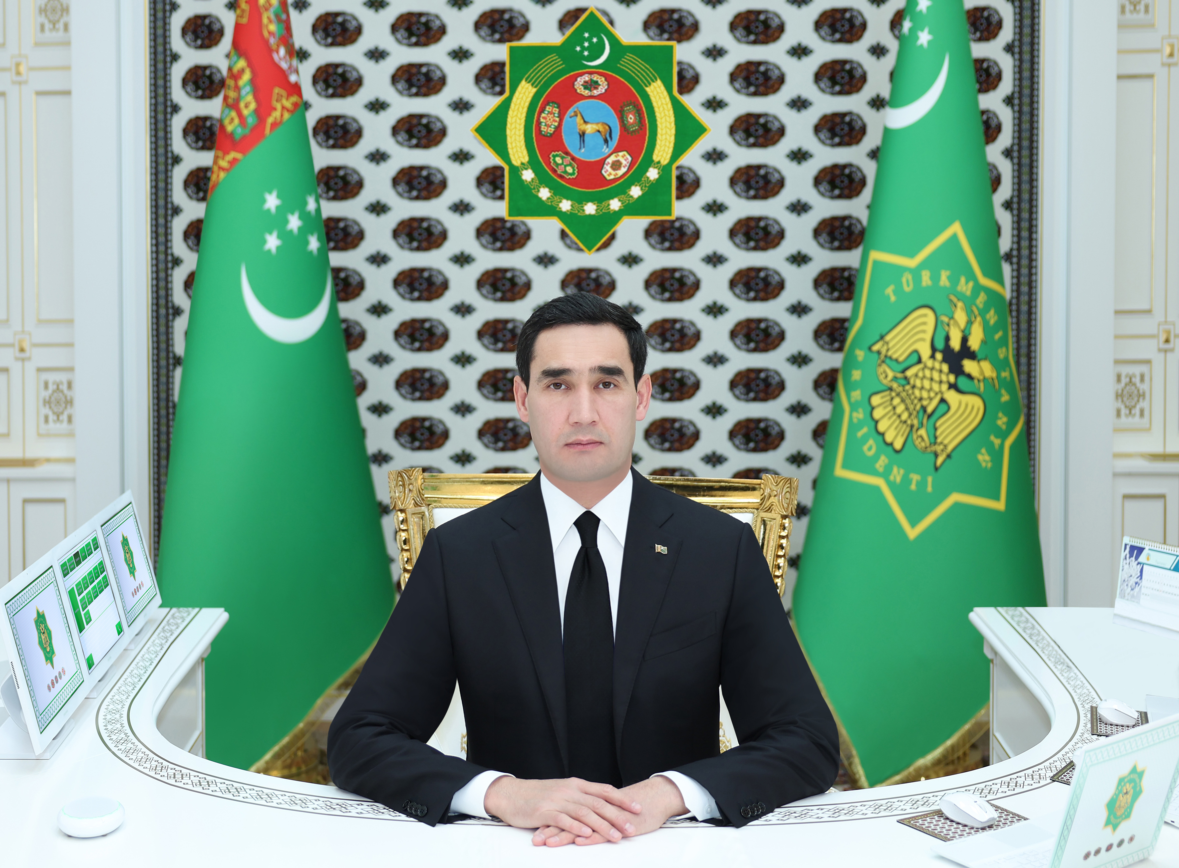 The President of Turkmenistan held a working meeting via a digital system