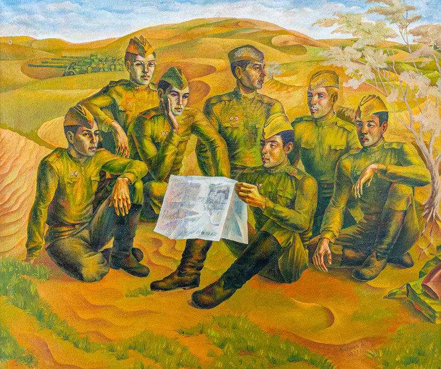 The State Museum of Fine Arts holds an exhibition in honor of the Defender of the Fatherland Day