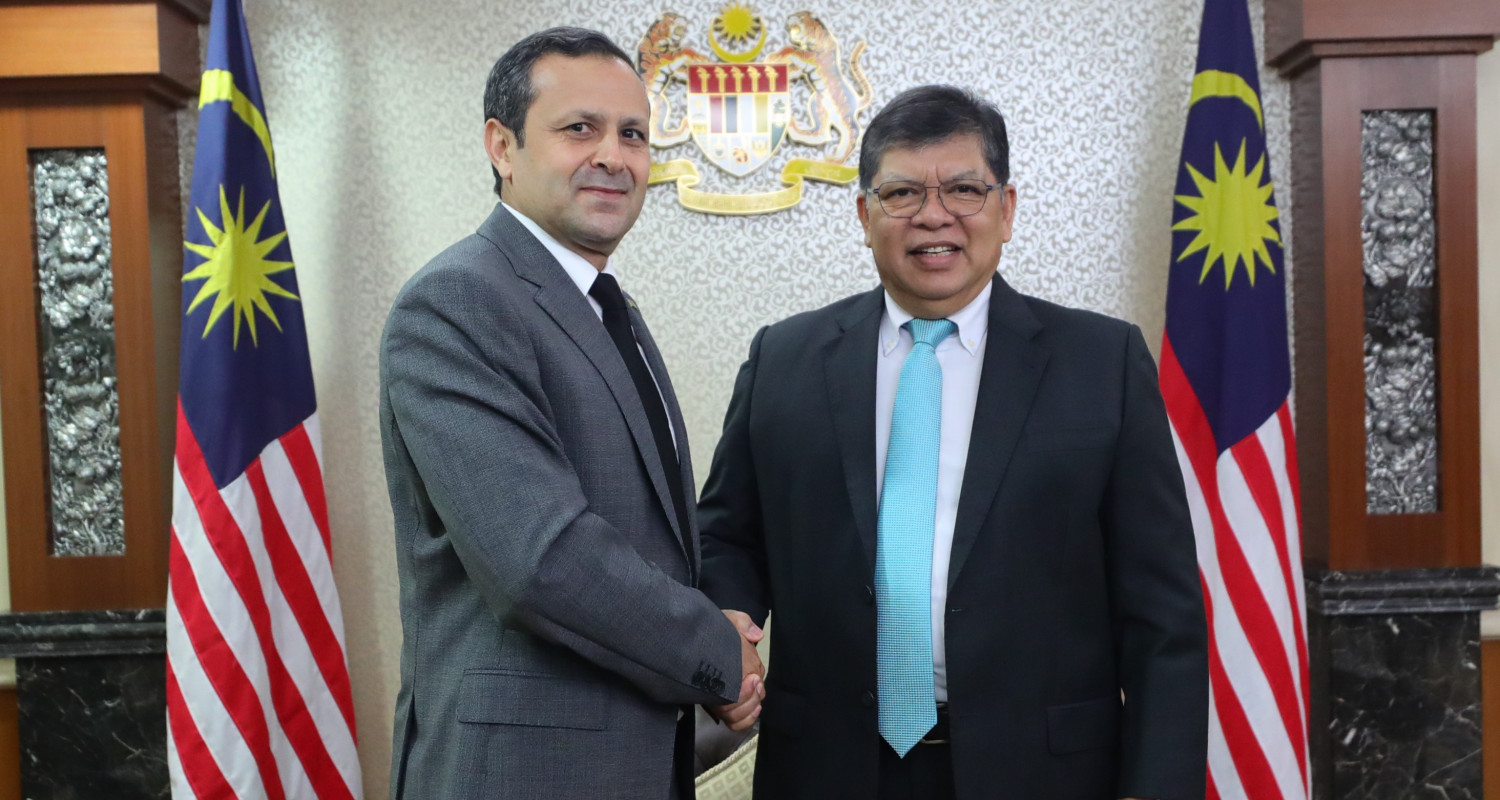 Meeting of the Ambassador of Turkmenistan with the Speaker of the House of Representatives of the Parliament of Malaysia