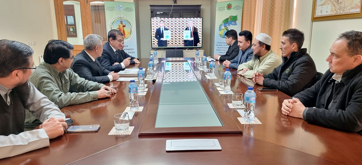 A presentation of the book by the President of Turkmenistan “Youth is the support of the Motherland” took place in Islamabad