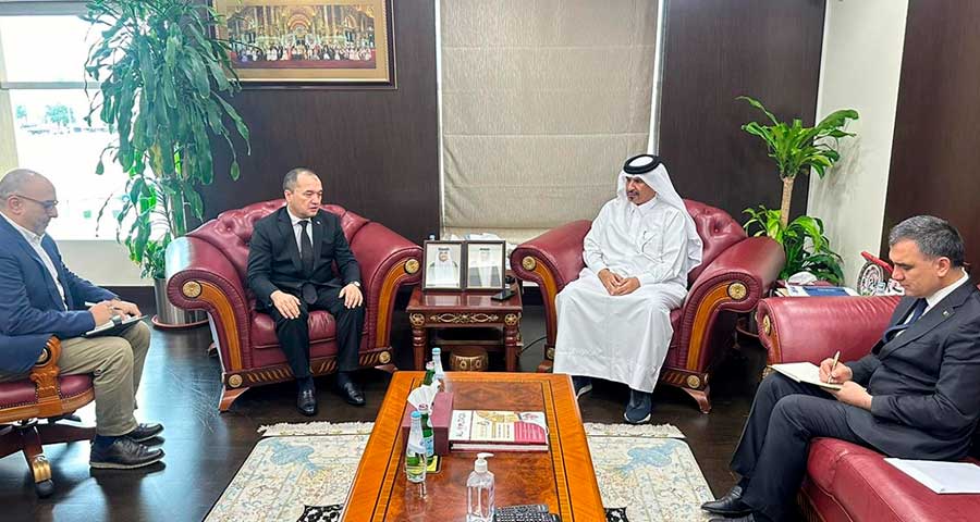 Meeting at the Chamber of Commerce and Industry of Qatar