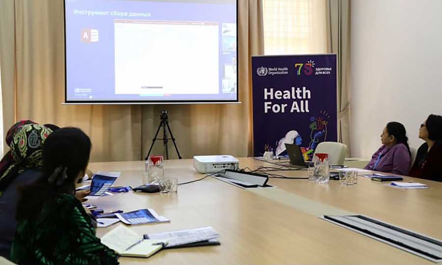 Туркменские специалисты знакомятся со стандартизацией данных в секторе здравоохранения