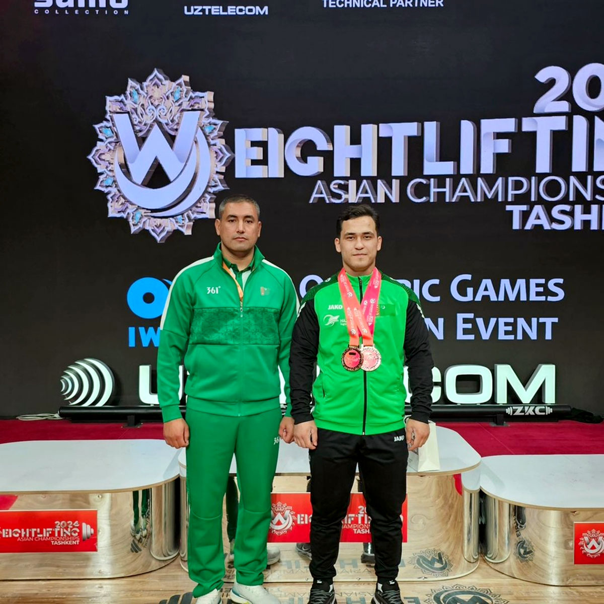 Türkmenistanly agyr atletikaçy Daşkentde geçirilen Aziýa çempionatynda bürünç medal eýeledi