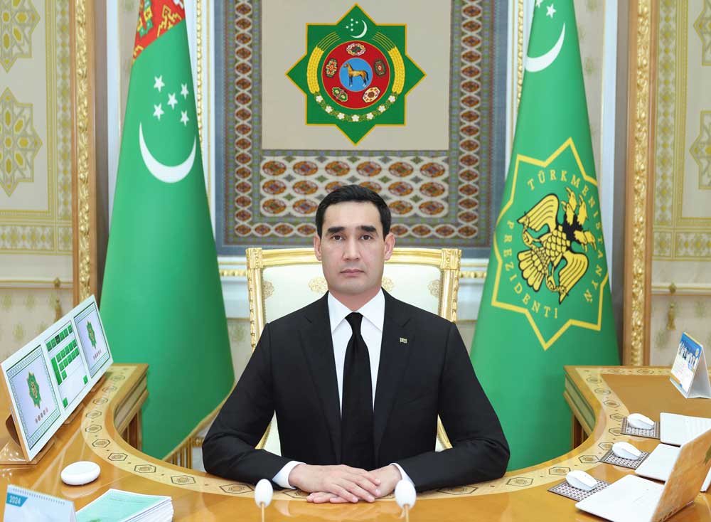 Türkmenistanyň Prezidenti Eýran Yslam Respublikasynyň Prezidentini gutlady