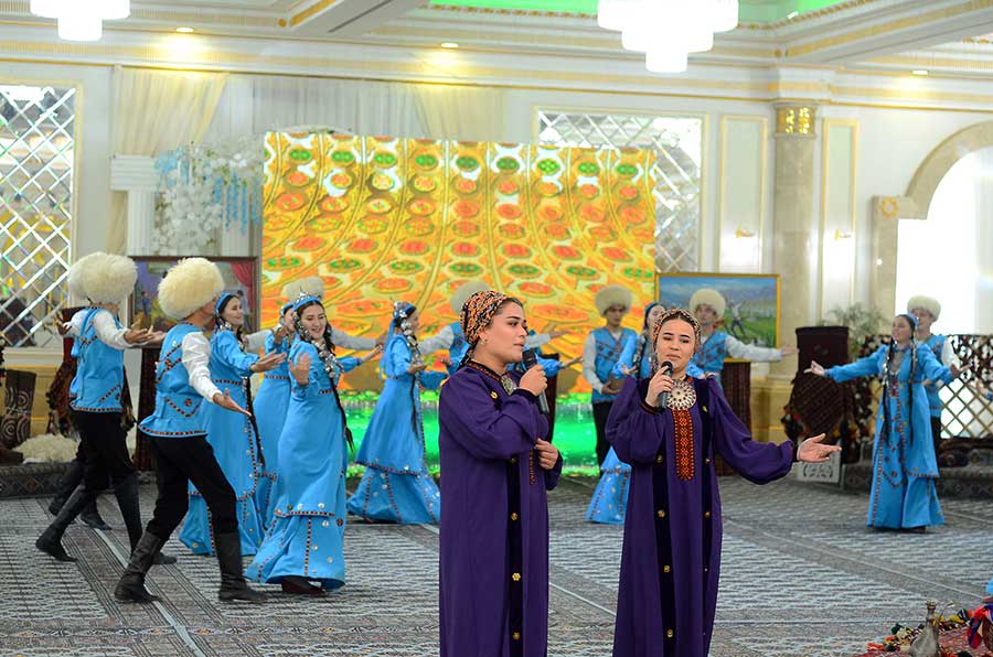 Competition of dance groups was held in Balkan velayat