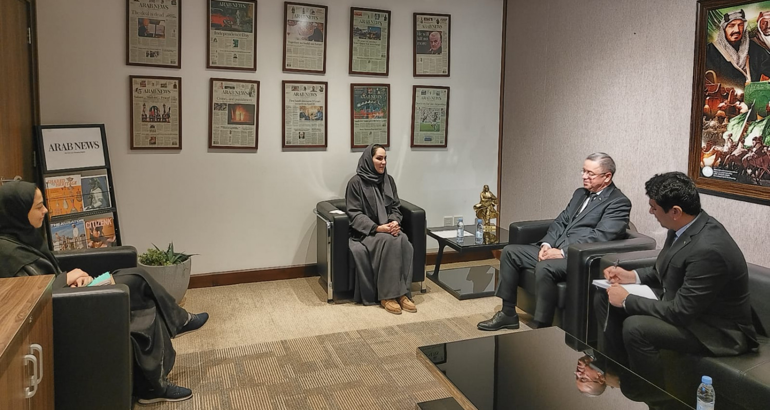 Meeting of the Ambassador of Turkmenistan to the Kingdom of Saudi Arabia with the Deputy Editor-in-Chief of the "Arab News" newspaper