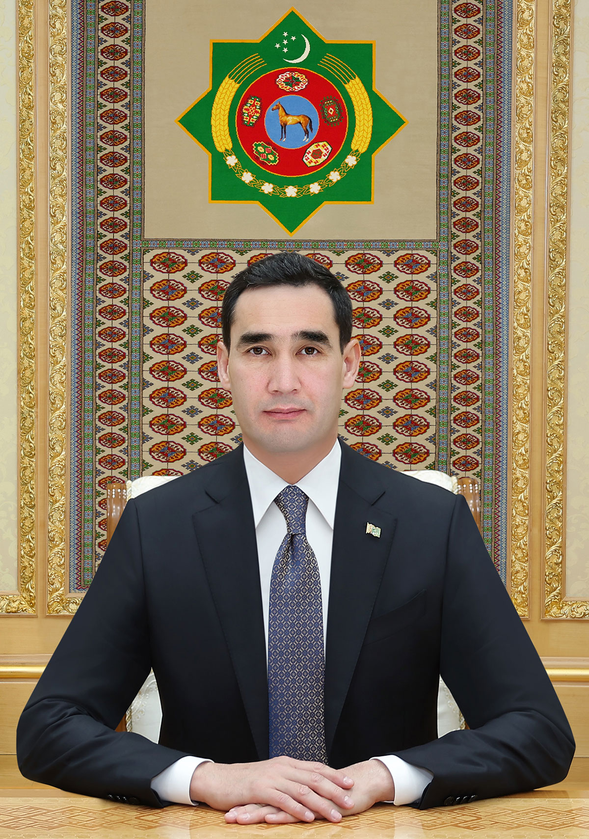 Президент Туркменистана принял верительные грамоты у Чрезвычайного и Полномочного Посла Республики Индия