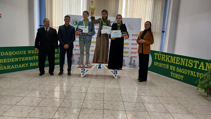 Определился состав женской высшей лиги чемпионата Туркменистана по шахматам