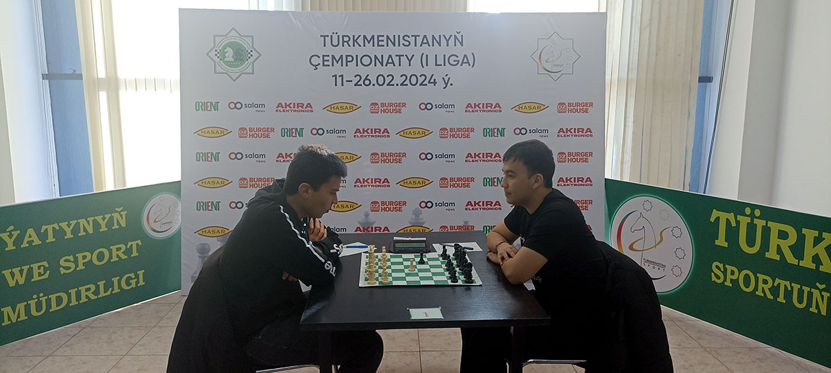 The composition of the men's top league of the Turkmenistan Chess Championship has been determined