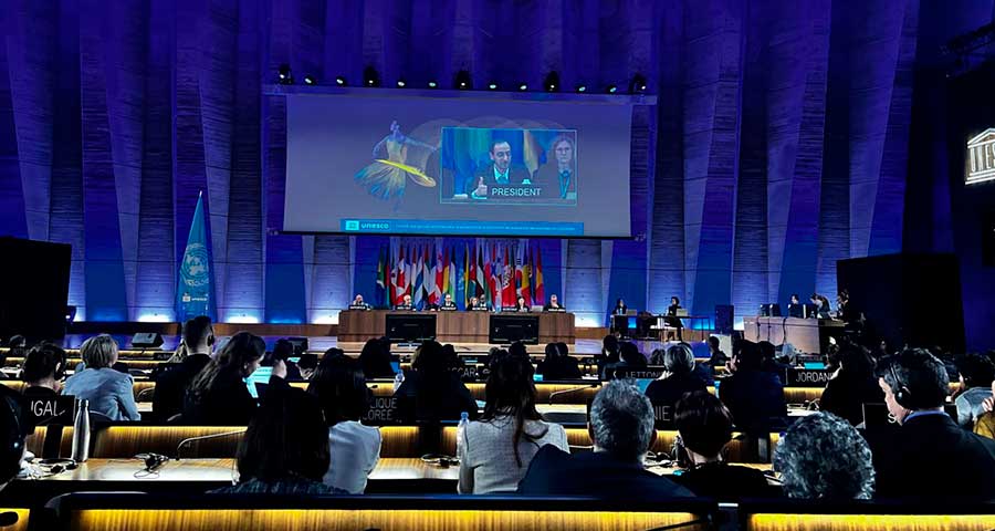 Turkmen delegation is taking part at the 17th session of the Intergovernmental Committee for the Protection and Promotion of the Diversity of Cultural Expressions