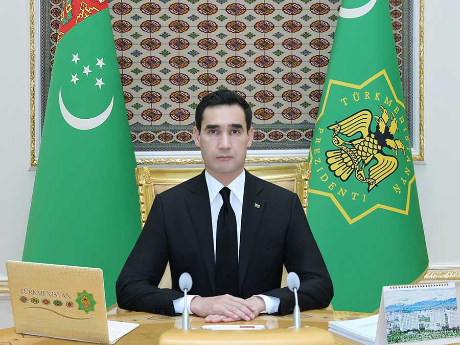 The meeting of the State Security Council of Turkmenistan