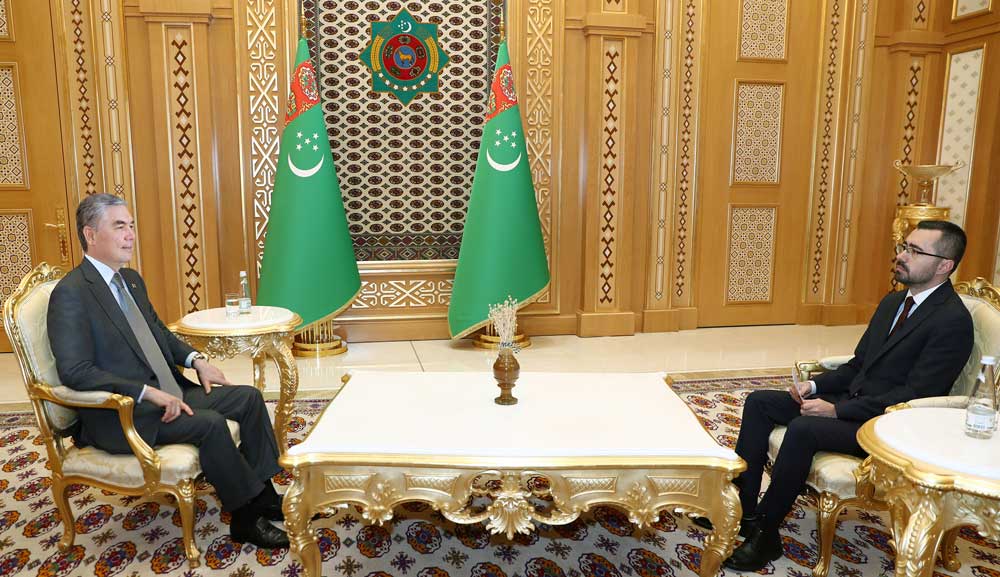 Интервью Национального Лидера туркменского народа, Председателя Халк Маслахаты Туркменистана Гурбангулы Бердымухамедова Турецкому телевидению