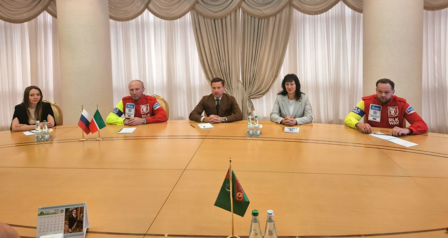 Russiýa Federasiýasynyň Tatarystan Respublikasynyň sport ministri bilen duşuşyk