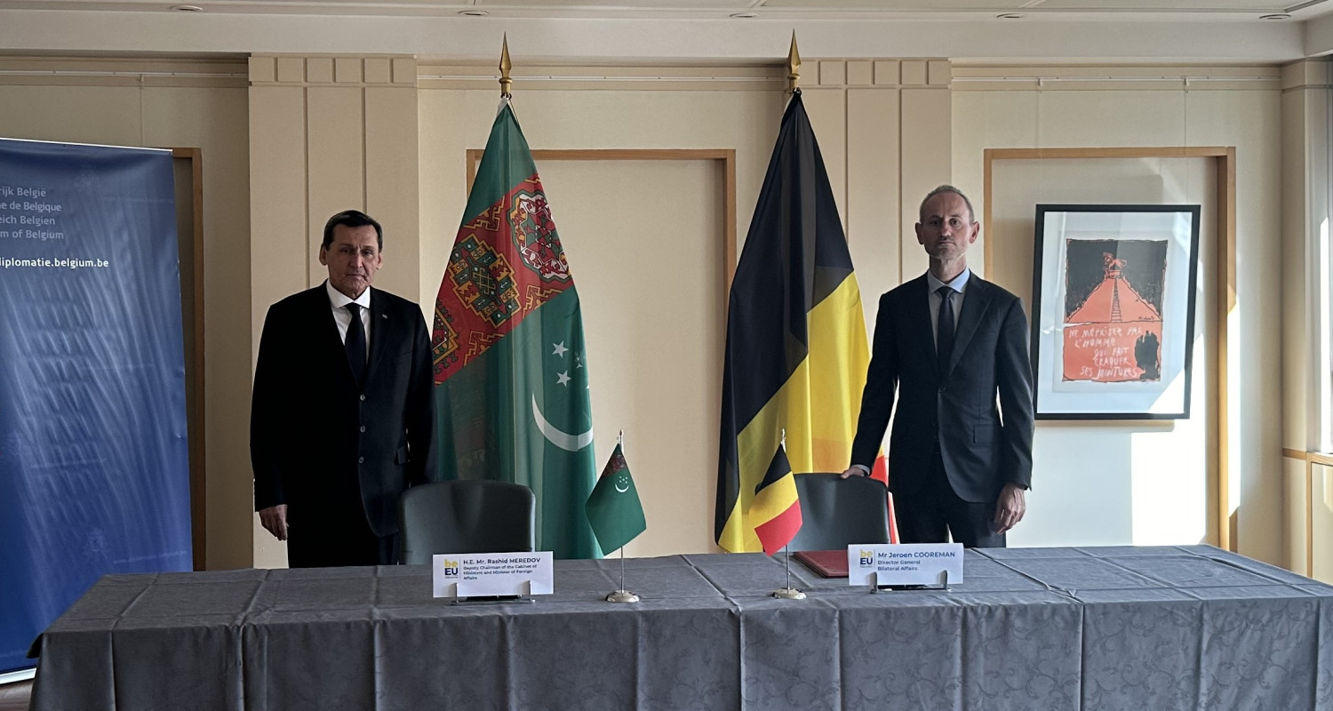 A new page in Turkmen-Belgian relations: signing of a memorandum of cooperation