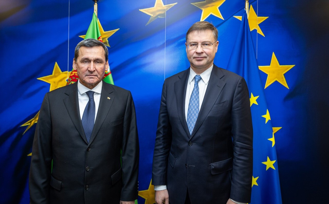 Meetings of the Minister of Foreign Affairs of Turkmenistan with leading EU representatives