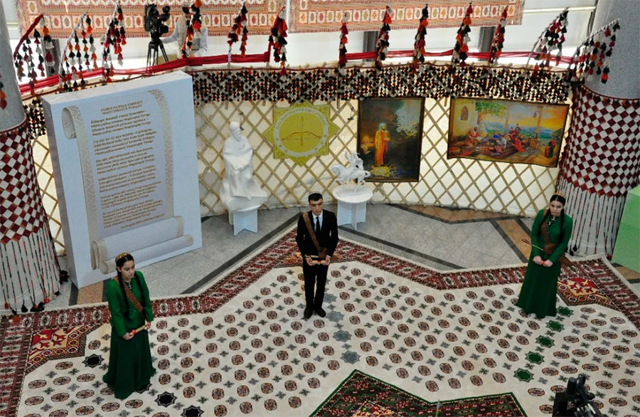 The VIII game of the III season of the project "Young Messengers of Peace" was held at the IIR of the Ministry of Foreign Affairs of Turkmenistan