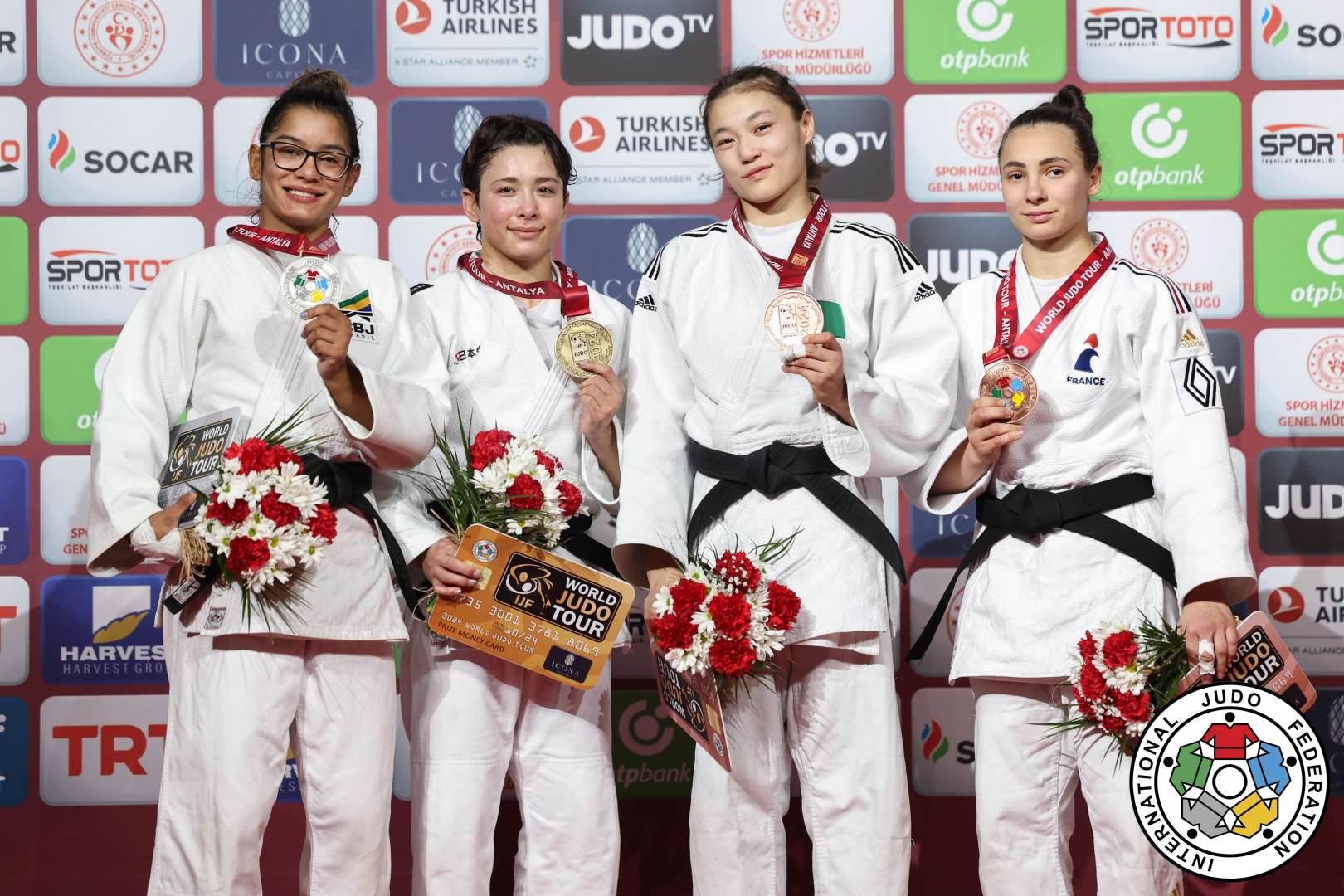 Дзюдоистка из Туркменистана стала бронзовым призёром Большого шлема в Анталье