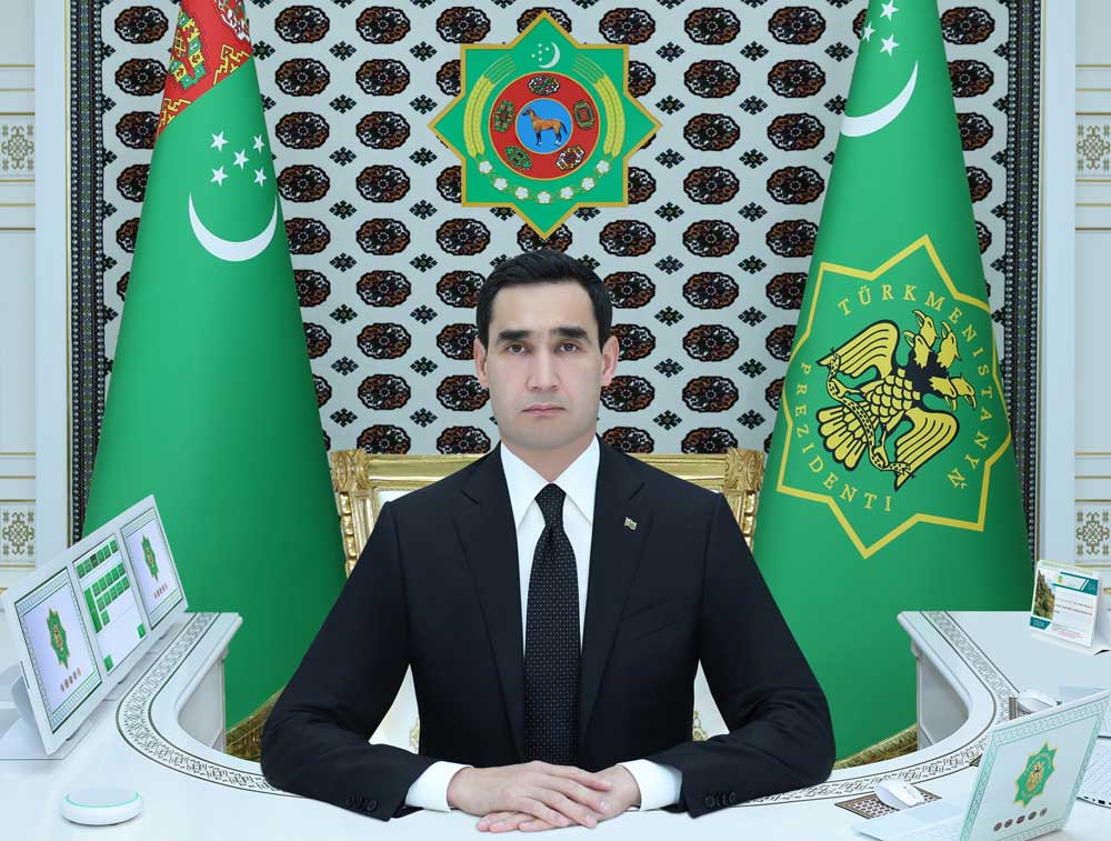 The President of Turkmenistan held a working meeting via a digital system