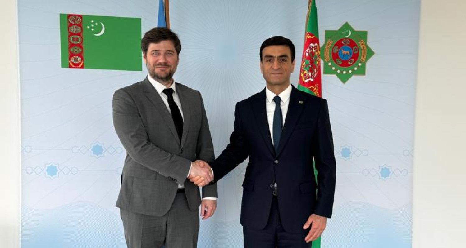 Глава Представительства Туркменистана при Отделении ООН провел встречу с Генеральным директором Регионального содружества в области связи (РСС)