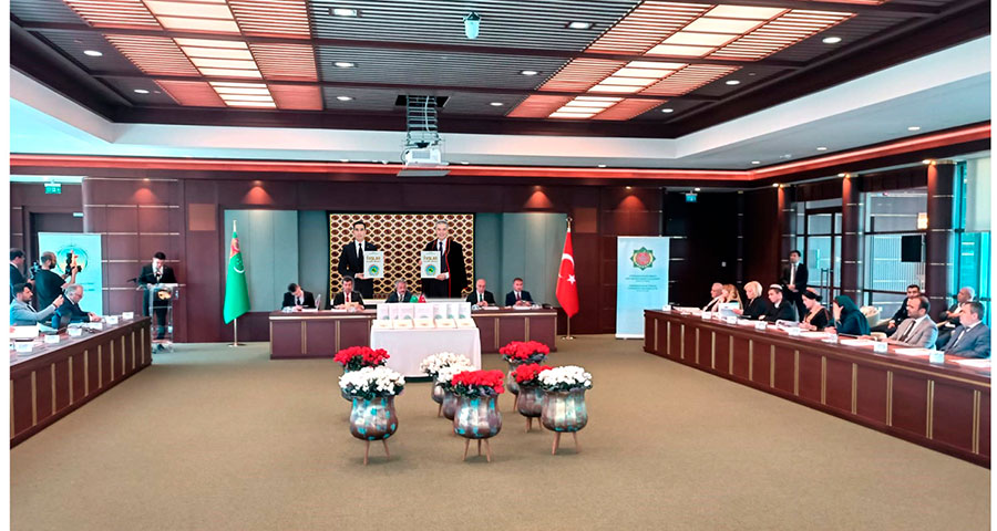 The presentation of the book to the President of Turkmenistan "Youth - the support of the Motherland" in Turkish will be held in Ankara