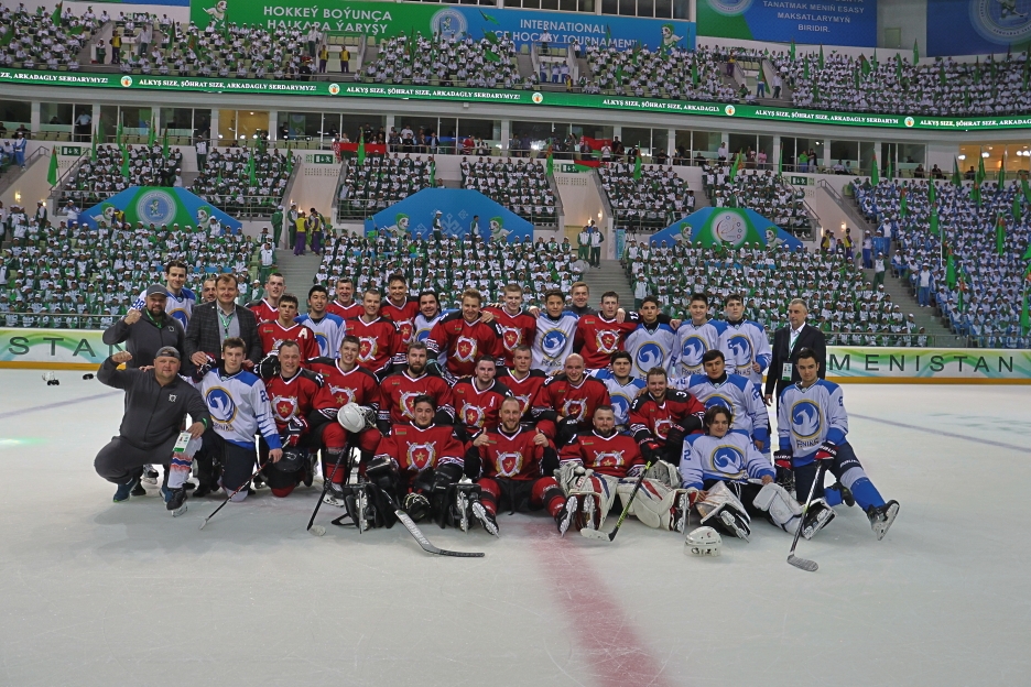 Белорусский «Volat» стал бронзовым призёром на международном хоккейном турнире в Ашхабаде