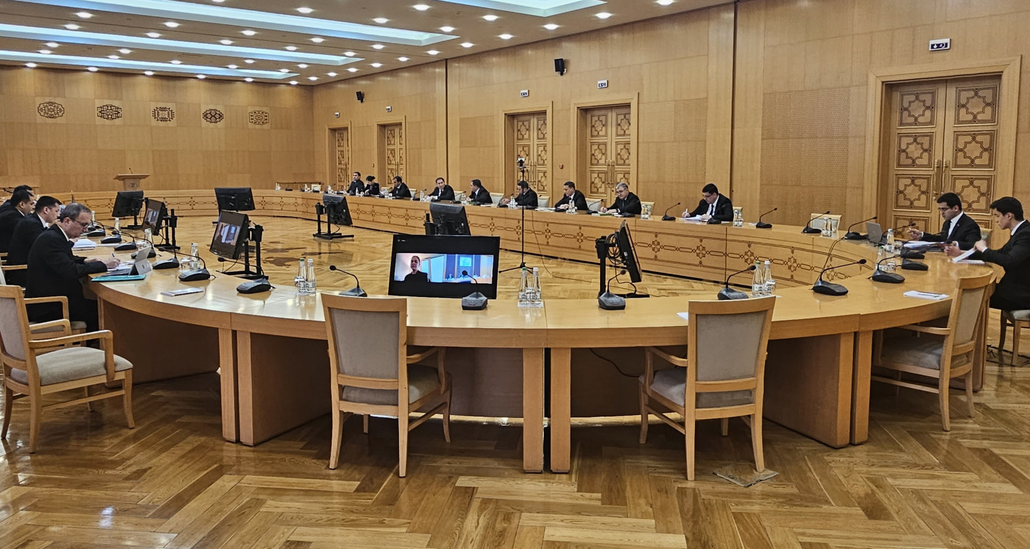 Состоялось очередное заседание Правительственной комиссии по изучению вопросов, связанных с вступлением Туркменистана в ВТО