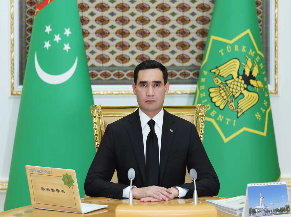 The meeting of the State Security Council of Turkmenistan