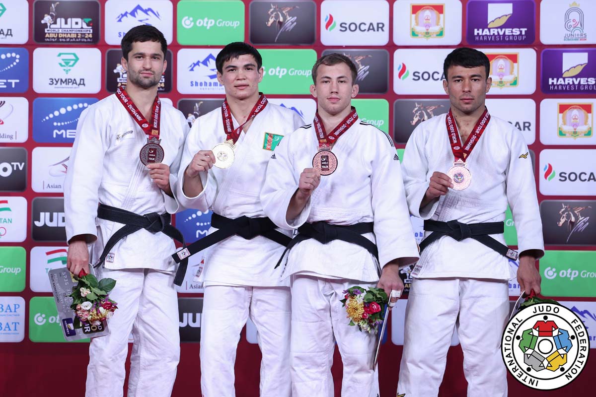 Serdar Rakhimov won Turkmenistan’s first gold in judo at Grand Slam tournaments